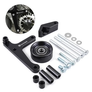 Low Mount LS Alternator bracket Brace And Pulley For LS Truck Spacing - Picture 1 of 11
