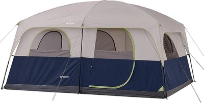Tienda de campaña Ozark para 10 personas 2 habitaciones impermeable LLUVIA camping senderismo aire libre ¡Nueva! Foto 1 de 4