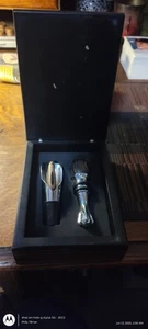 Promotional Aerator And Stopper For Wine And Or Spirits. Top Of The Line - Picture 1 of 5