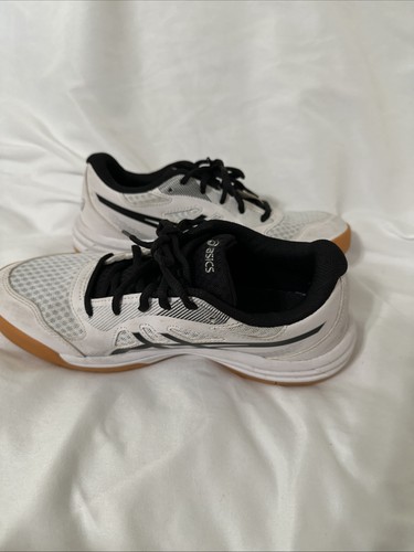 Scarpe corte ASICS Upcourt 4 GS bianco nero taglia 6 1074A027 giallo passeggio