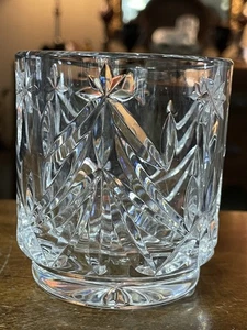 Waterford Crystal Happy Holidays Christmas Tree Votive Tealight Holder 3” EUC - Picture 1 of 5