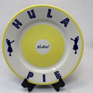 Vintage Büffel Porzellan Restaurant Geschirr Hula Kuchenplatte - Bild 1 von 2