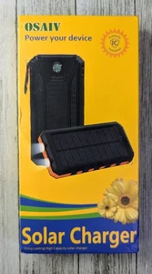 OSAIV Solar Charger Power Bank, 38800mAh Portable Phone Charger with USB C - Picture 1 of 6