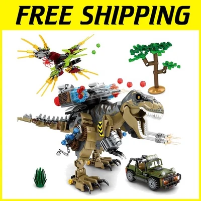 Dinosaur Building Blocks Toy Set - 725 Pcs - Image 1 of 4