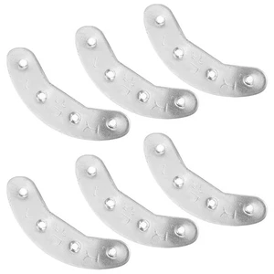  3 pares de protectores de zapatos puntas de placa de talón placas de reparación de metal parche anti desgaste - Imagen 1 de 12