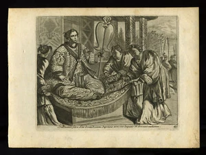 JAPON RICHE JAPONAIS EN HABIT gravure originale de 1700 - Imagen 1 de 1