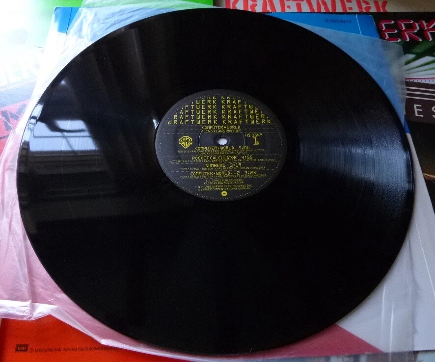 KRAFTWERK COMPUTER WORLD LP ORIGINAL 1981 WINCHESTER PRESSING WARNER BROS HS3549 Foto 1 de 4
