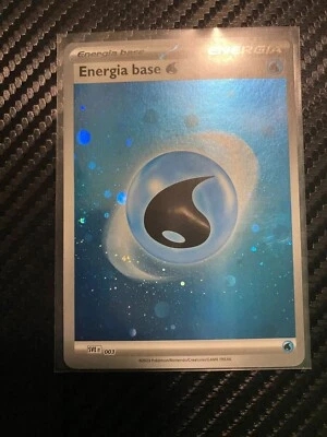 Energia Base acqua ® Pokemon 151 SVE 003 ® Cosmos HOLO ® Italiano - Immagine 1 di 2