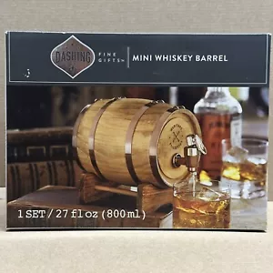 Dashing FINE GIFT Mini barile di whisky nuovo con scatola 1 SET/27 fl oz NUOVO!!! - Foto 1 di 2