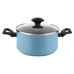 Cacerola 24cm, Inducción, Tapa Cristal, Aluminio Forjado, Antiadherente sin PFOA - Imagen 1 de 5