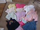 Baby Girls 0-3 Months Outfits, Vests, Pinafore Dresses, Dinosaurs, Unicorns (4i)