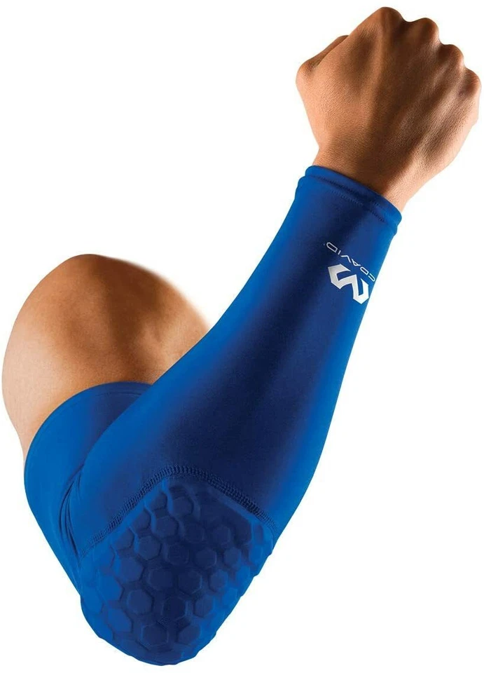 McDavid 6500 Hex Shooter Arm Sleeve Navy M - Image 1 of 1