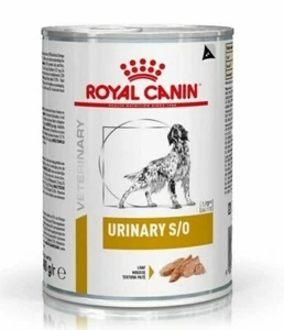 12 Lattine Da 410g Royal Canin urinary s/o Cibo Umido Per Cani problemi urinari - Foto 1 di 1