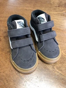 Vans Sneakers Toddler Boy's 5 New Sk8-Mid Denim Black Casual Shoes - Picture 1 of 5
