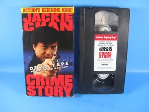Crime Story (1993) - VHS Tape - Action - Jackie Chan - Demo / Screener - Imagen 1 de 6