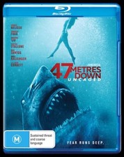 47 Metres Down (Meters) Uncaged : NEW Blu-Ray