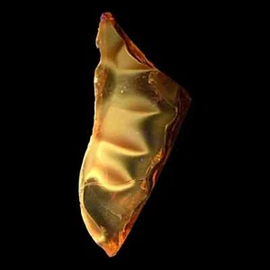 Ruby Amberina Art Glass Cullet Glowing Uranium Slag Glass #4GS76 - Picture 1 of 7