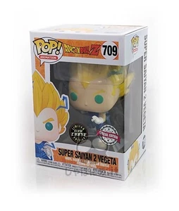 Dragon Ball Z Funko Pop! Super Saiyan II VEGETA 709 CHASE GLOW SPECIAL EDITION - Imagen 1 de 1
