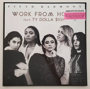 Fifth Harmony - Work From Home Single Album Record Vinyl Urban Outfitters NEW - Picture 1 of 2
