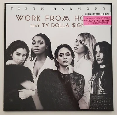Fifth Harmony - Work From Home Single Album Record Vinyl Urban Outfitters NEW - Image 1 of 2