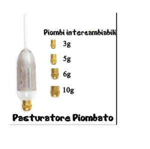 pasturatore in-line regolabile pesca ledgering carpa barbo orata mare fiume - Foto 1 di 1