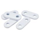 Curtain Weights (15g) , Iron Weight for Curtains Tablecloth Flags, White, 10Pcs
