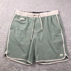 Pantaloncini Vuori Banks Uomo XL Blu Teal Sfoderati Performance 7" Coulisse V330 - Foto 1 di 12