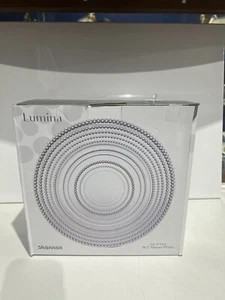 Glass Dinner Plates, Dinnerware Plate Set - Lumina,10.5", Set of 4 - Imagen 1 de 5