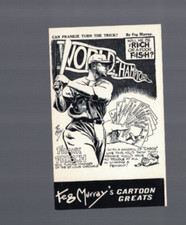 Frankie Frisch St. Louis Cardinals 1975 Feg Murray Oversize Cartoon Card