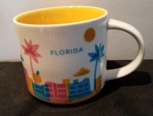 STARBUCKS 2017 FLORIDA YOU ARE HERE MUG CUP. 14 OZ. - Bild 1 von 5