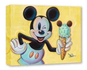 Mickey Mouse Disney Fine Art Dom Corona Ltd Ed TOC Leinwandbild Minty Mouse - Bild 1 von 1