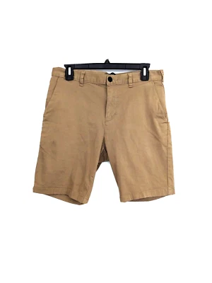 PacSun Men's Size 30 Slim Shorts Flat Front Stretch Tan Chino-317 - Image 1 of 4
