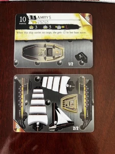 AMITY Limited Edition Fire & Steel Pirates Wizkids CSG Pocketmodel - Picture 1 of 2