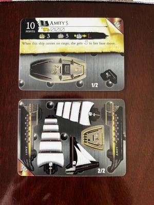 AMITY Limited Edition Fire & Steel Pirates Wizkids CSG Pocketmodel - Image 1 of 2