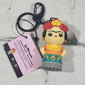 LLAVERO 3D MUÑECA FLOREADA La Floreada Figural Keychain By Mexico New Tags - Picture 1 of 5