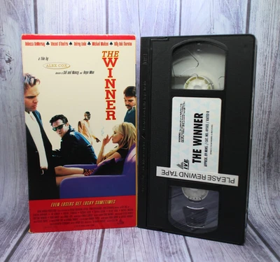 RARE The Winner VHS Tape Delroy Lindo Billy Bob Thornton LIVE Home Video Drama - Image 1 of 3
