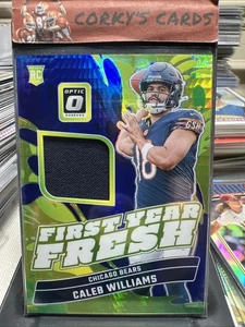 2024 Donruss Optic #FYF-CWS Caleb Williams First Year Fresh Blue Hyper - Bild 1 von 2