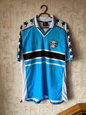 Camiseta de fútbol vintage Gremio visitante 2001 Jersey Kappa XL Foto 1 de 4
