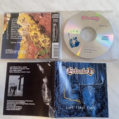 Entombed – Left Hand Path CD Nimbus First Press Death Metal - Bild 1 von 4