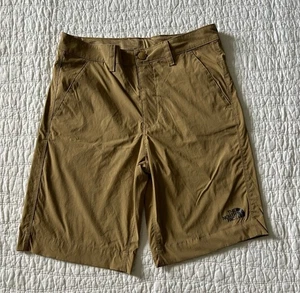 The NorthFace Boys Khaki Hiking Shorts US Size L/G (14-16) - Picture 1 of 6