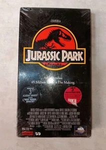 VHS Sealed Jurassic Park MCA Universal Watermark 1993 Movie DAMAGED READ - Picture 1 of 7