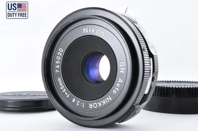 US Duty Free [N MINT]Nikon GN Auto Nikkor 45mm F2.8 Non-Ai Pancake MF Lens #197 - Image 1 of 4
