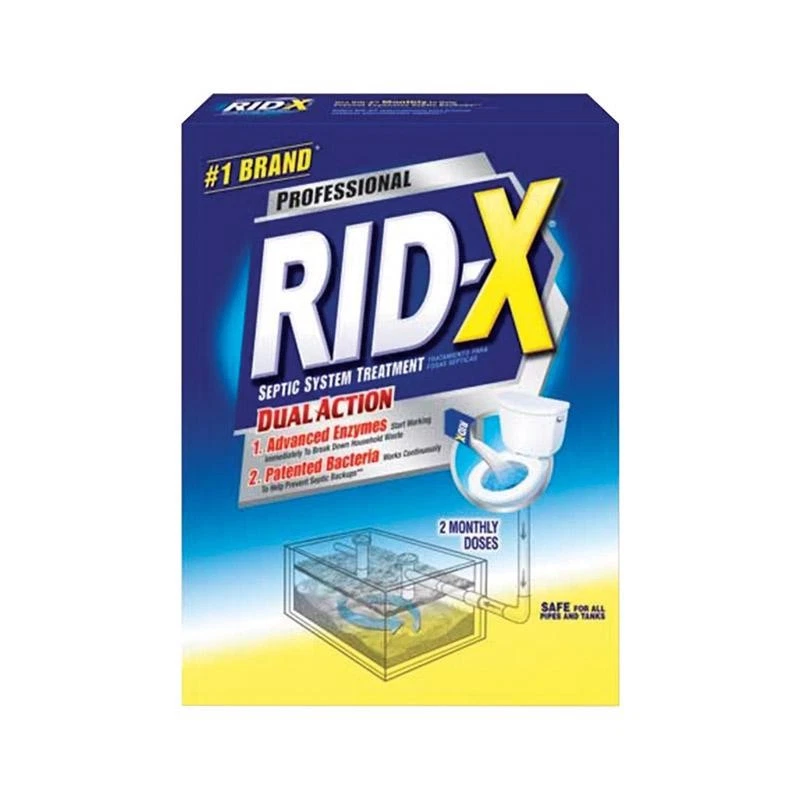 Polvo limpiador de tanque séptico de fermentación RID-X 1920083623 19,6 OZ. (Pack de 6) Foto 1 de 1