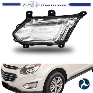 For Chevy Equinox L LT LS 2016 2017 Front LED DRL Fog Light Assembiy Lamps Clear - Picture 1 of 13