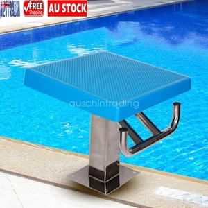 Diving Blocks Diving Board Sturdy Pool Stainless Steel Starting Swim Dive block - Picture 1 of 6