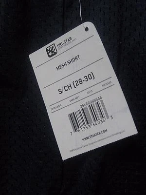 Pantalón corto Starter Active Mesh para hombre azul marino oscuro; ¡muchas tallas!! Foto 1 de 2