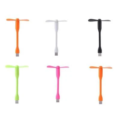 1-20 PCS Mini Fan Flexible Micro USB Fan Laptop Power Bank Portable Fan 5 colors - Image 1 of 4