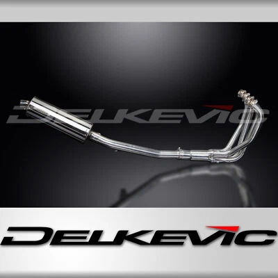 Silenciador de escape completo Suzuki GSF600 Bandit 1995-2005 4-1 14" ovalado de acero inoxidable Foto 1 de 4