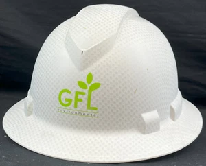 GFL Environmenta ~ Hard Hat by Pyramex Size 6-1/2-8 Type 1 Class C LT HT White - Picture 1 of 8