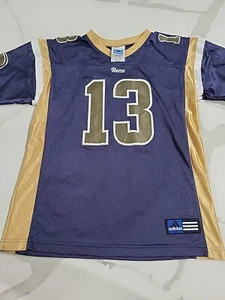 Vintage Adidas St Louis Rams Kurt Warner Youth Jersey - Picture 1 of 6